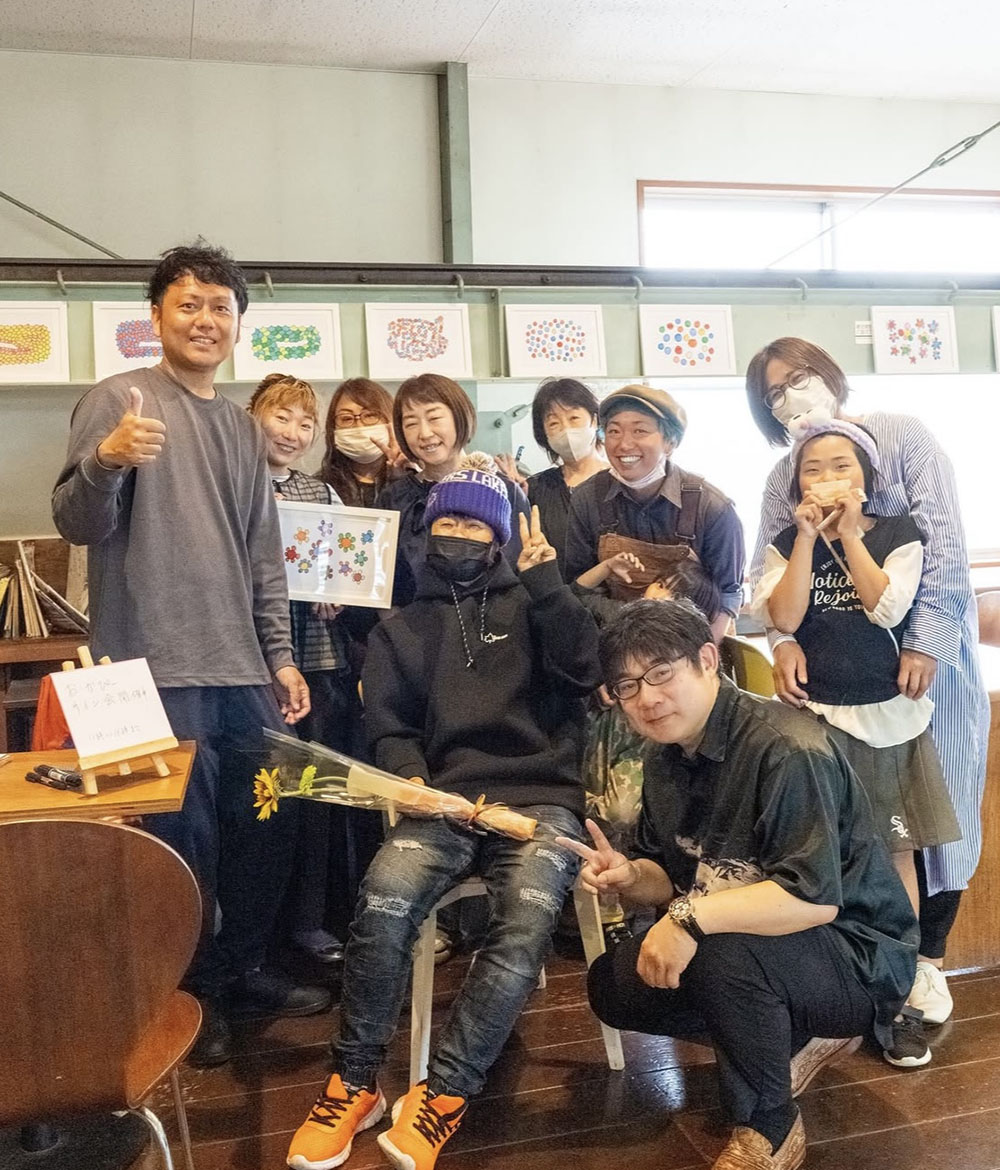 オカピーのふんわりアート展の様子2